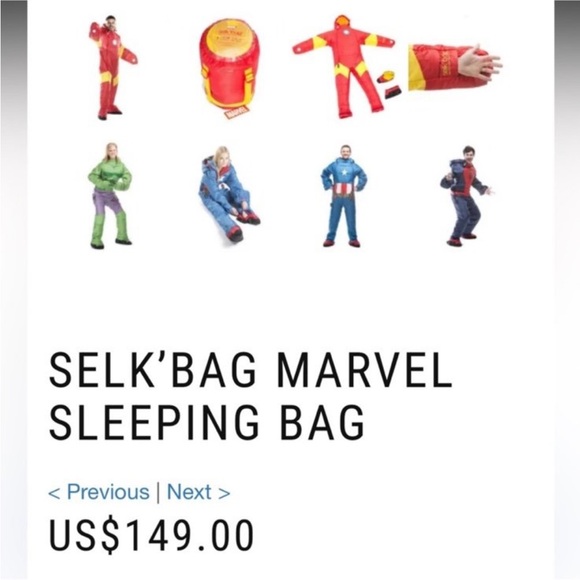 NWT marvel iron Man selk bag - Picture 3 of 12